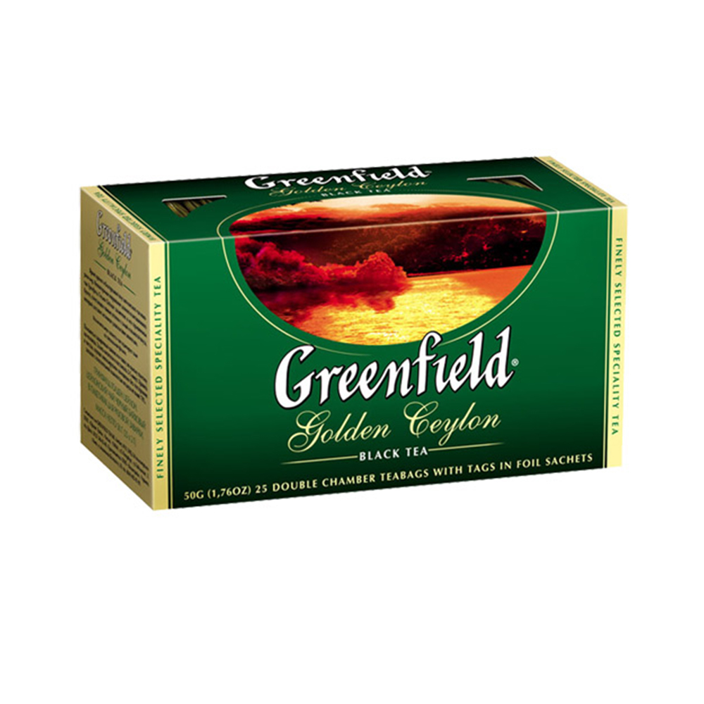 Чай GREENFIELD GOLDEN CEYLON